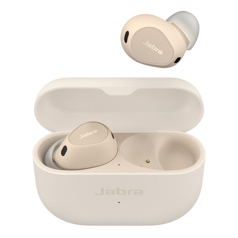 Jabra Elite 10 True Wireless Earbuds - Cream