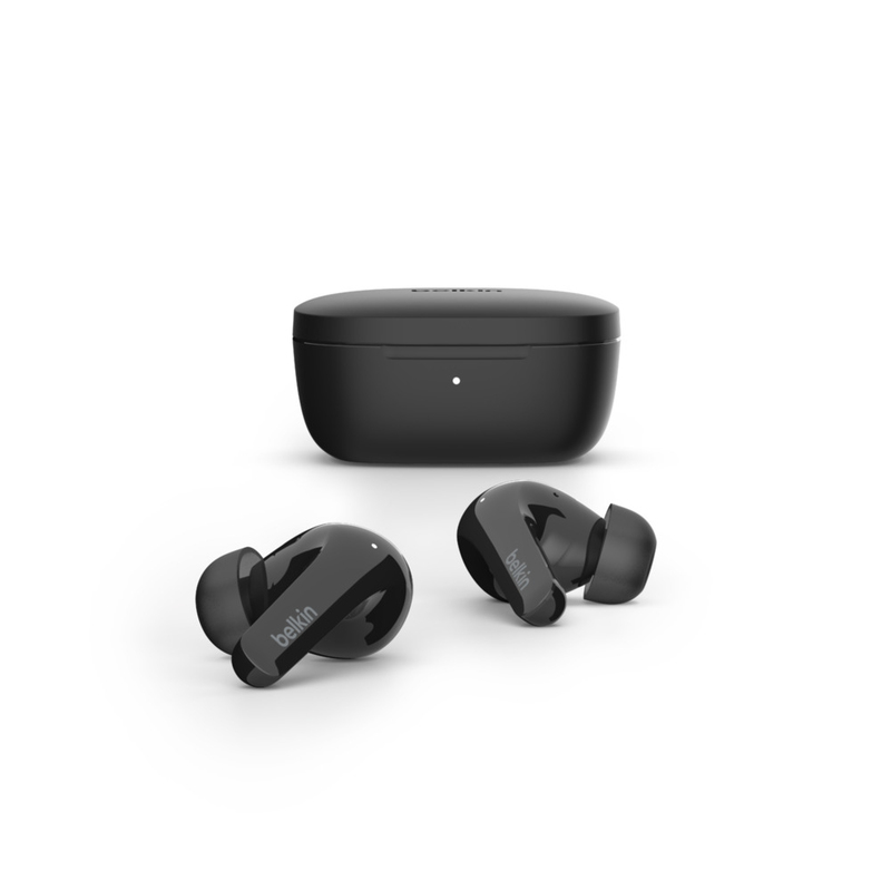 Belkin Soundform Flow Noise Cancelling Earbuds - Black