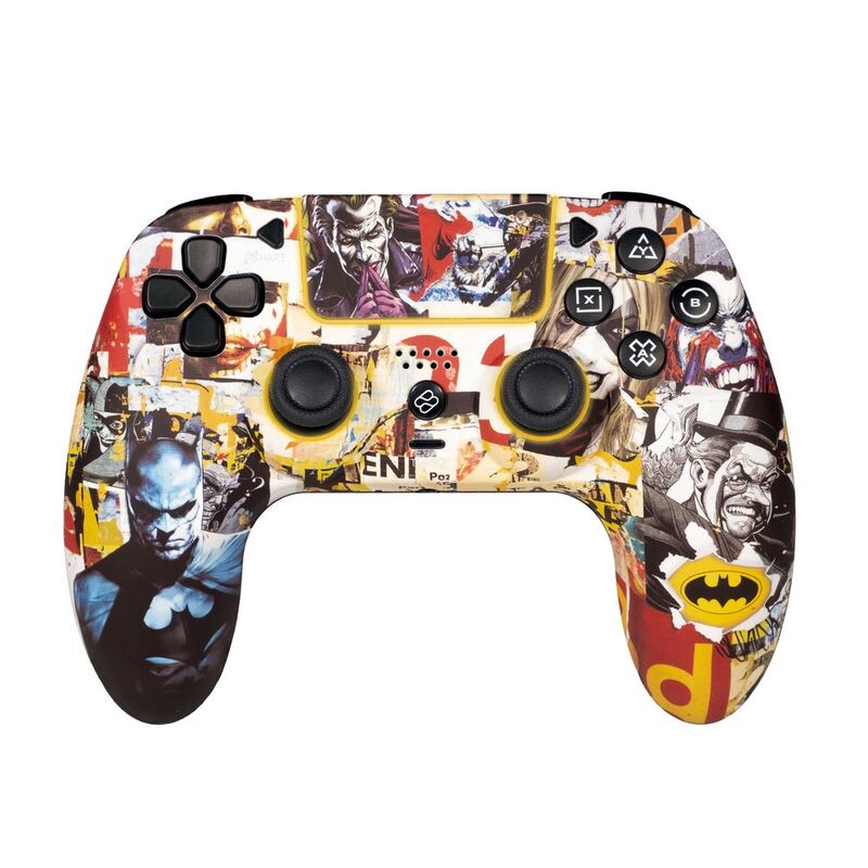 FR-TEC DC Comics Batman Wireless RGB LED Dualshock Controller For PS4 & PC