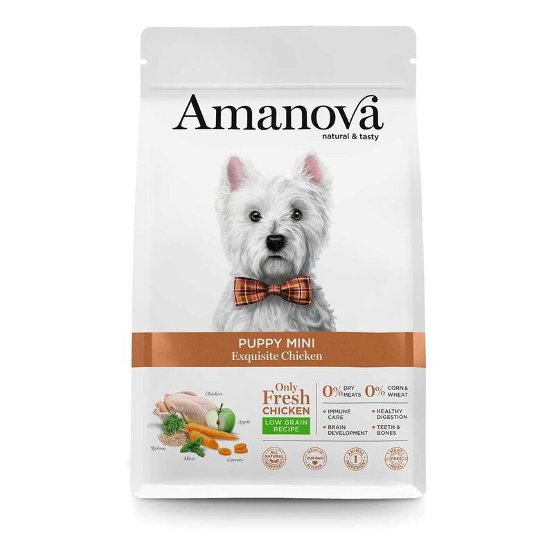 Amanova Dry Puppy Mini Exquisite Chicken - 2kg