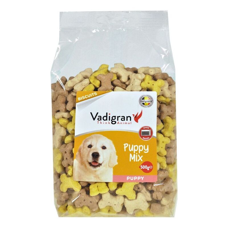 Vadigran Snack Dog Biscuits Puppy Mix 500g