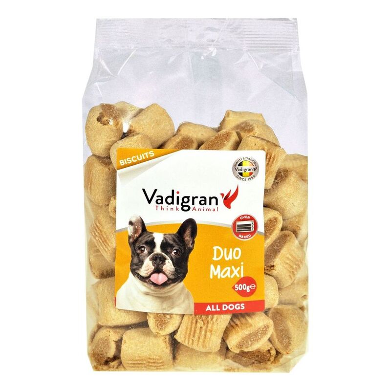 Vadigran Snack Dog Biscuits Duo Maxi 500g