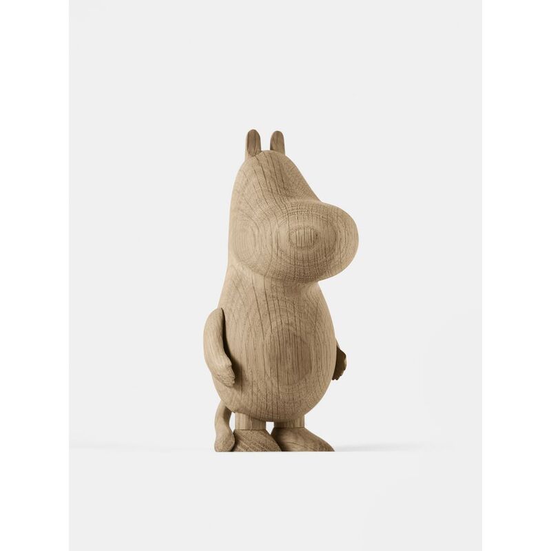 Boyhood Moomin X Moomintroll Oak Wood Display Figure - Small (15cm)