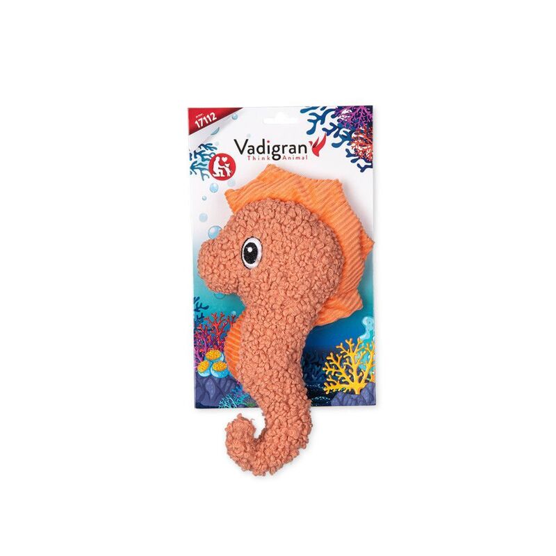 Vadigran Dog Toy Plush Zita The Sea Horse 28cm