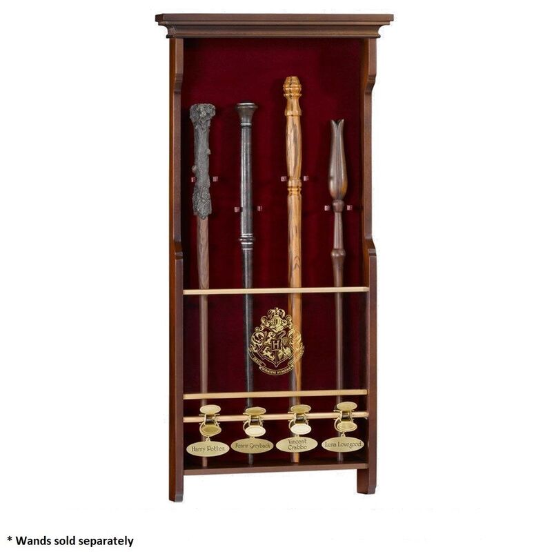 Noble Collection Harry Potter - 4 Wand Display Case (Wands not included)