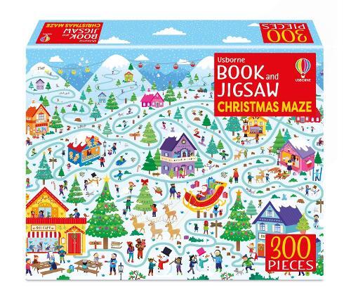 Usborne Book And Jigsaw Christmas Maze | Kate Nolan
