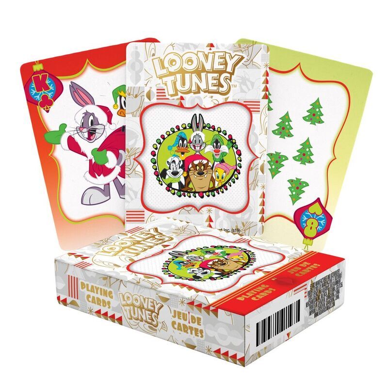 Aquarius Looney Tunes Holiday 2 Playing Cards