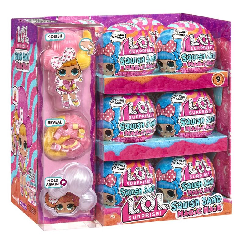 L.O.L. Surprise Squish Sand Magic Hair Toys (Assortment - Includes 1)