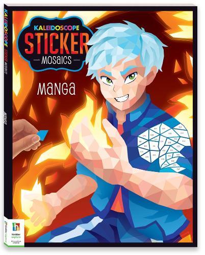 Kaleidoscope Sticker Mosaics Manga | Hinkler Books