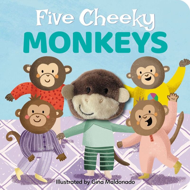 Finger Puppet Book Cheeky Monkey (Large Format)  | Parragon