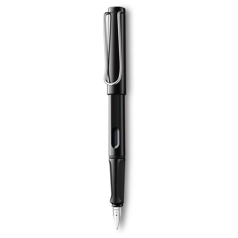 Lamy 19 Fountain Pen Safari F - Shiny Black