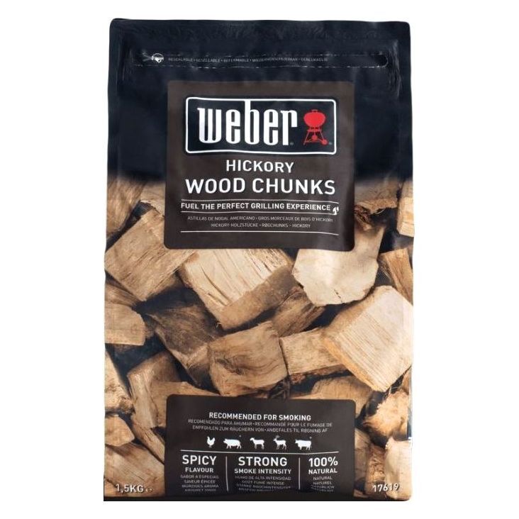 Weber Hickory Wood Chunks 1.5kg