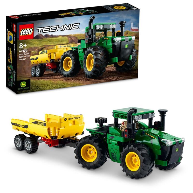 LEGO Technic John Deere 9620R 4WD Tractor 42136