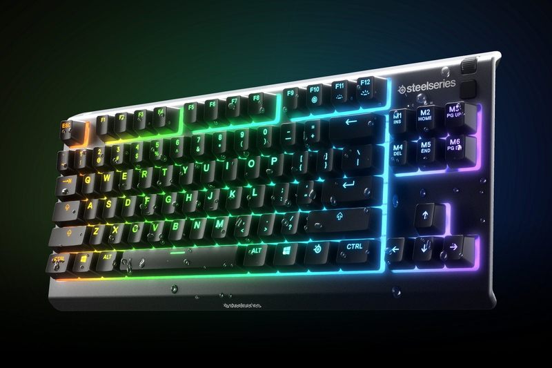SteelSeries APEX 3 TKL RGB Gaming Keyboard - Whisper-Quiet Switch (US English)