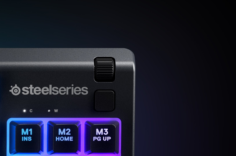 SteelSeries APEX 3 TKL RGB Gaming Keyboard - Whisper-Quiet Switch (US English)
