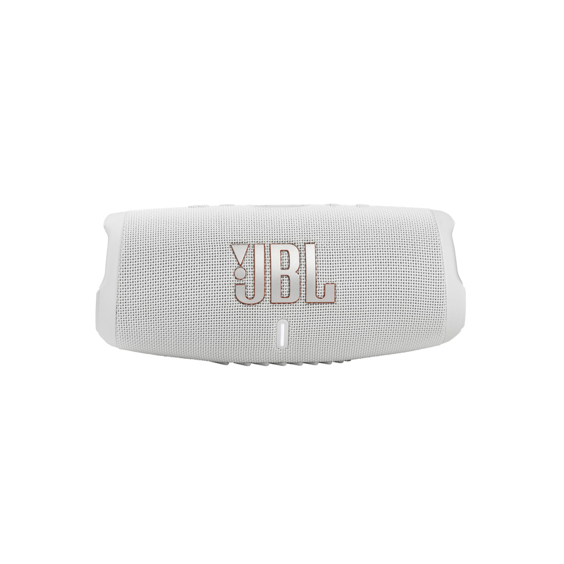 JBL Charge 5 Portable Bluetooth Speaker - White