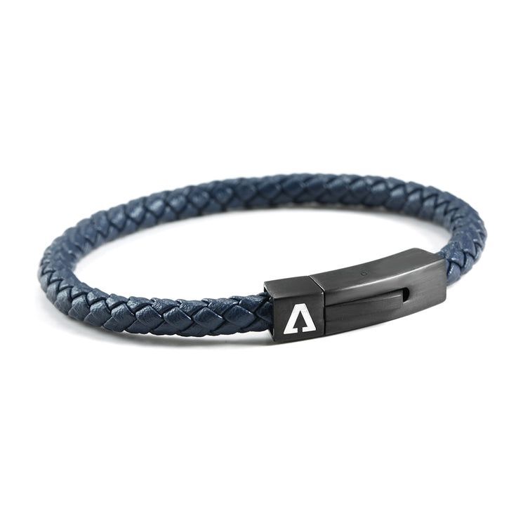 Alvarino Men's Leather Bracelet - ALV-BR164284M