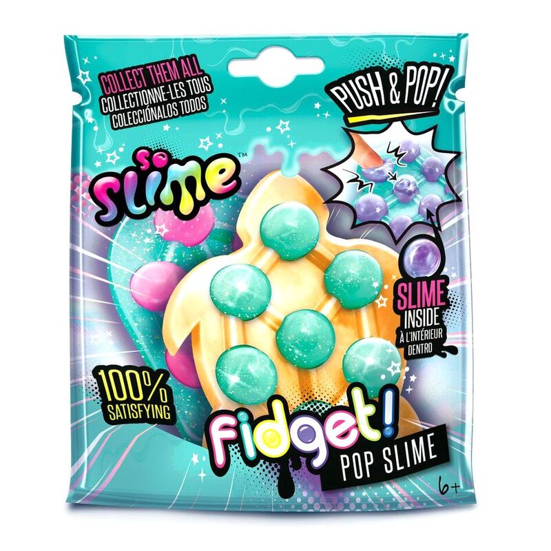 Canal Toys Fidget Pop Slime (Pack of 2)