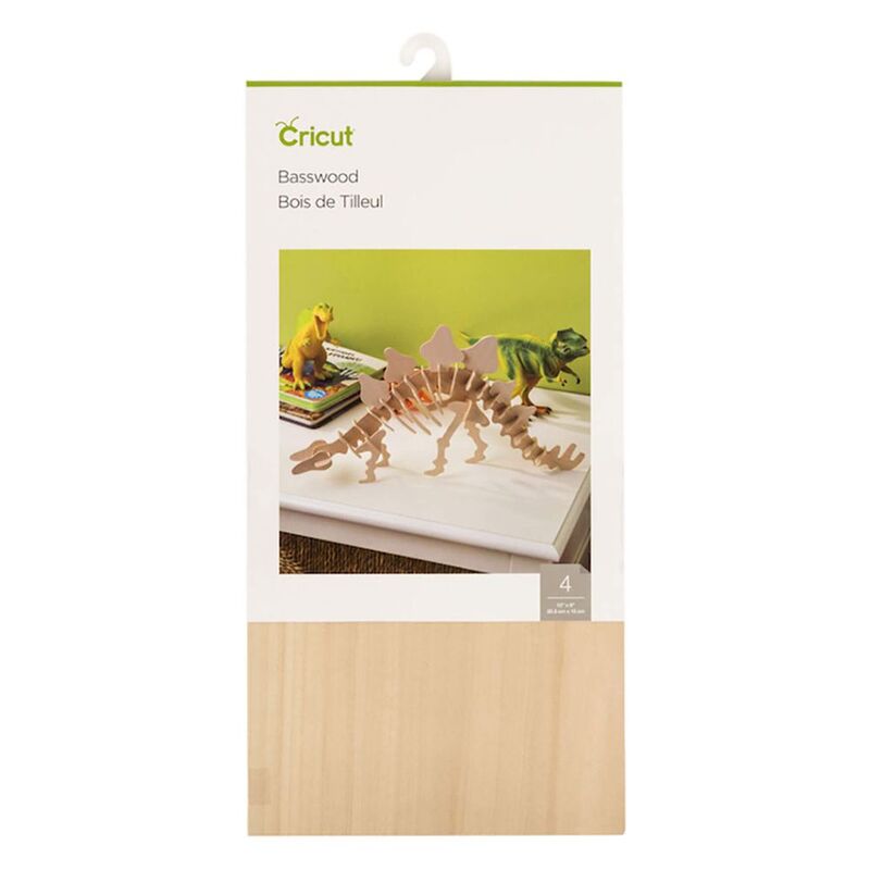 Cricut Basswood 6 x 12-Inch (4 Pieces)