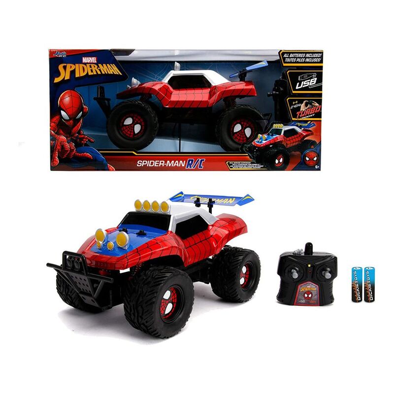 Jada Toys Marvel Spiderman Buggy Remote Control Car 1.14 Scale