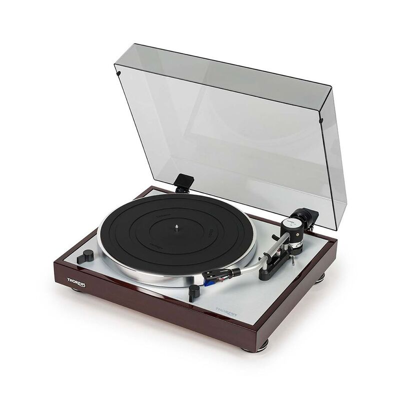 Thorens TD-403 DD Direct-Drive Turntable with Ortofon 2M Blue Cartridge - Walnut High Gloss