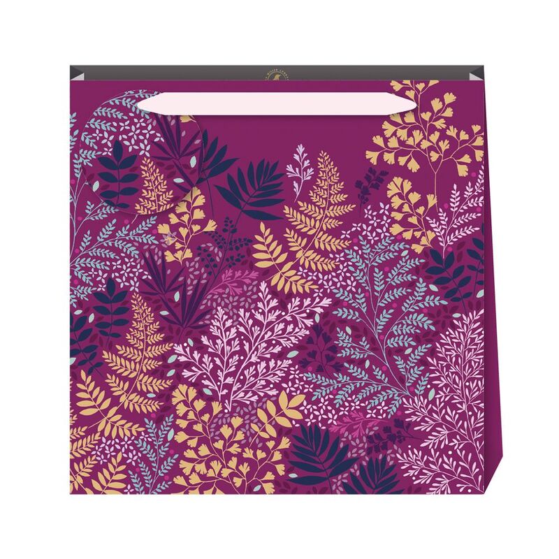 Sara Miller Golden Winter Purple Medium Bag (22 x 22 x 8cm)