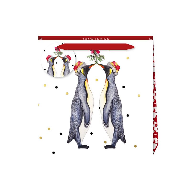 The Wild Kind London Penguin Kiss Small Bag (13 x 13 x 7cm)