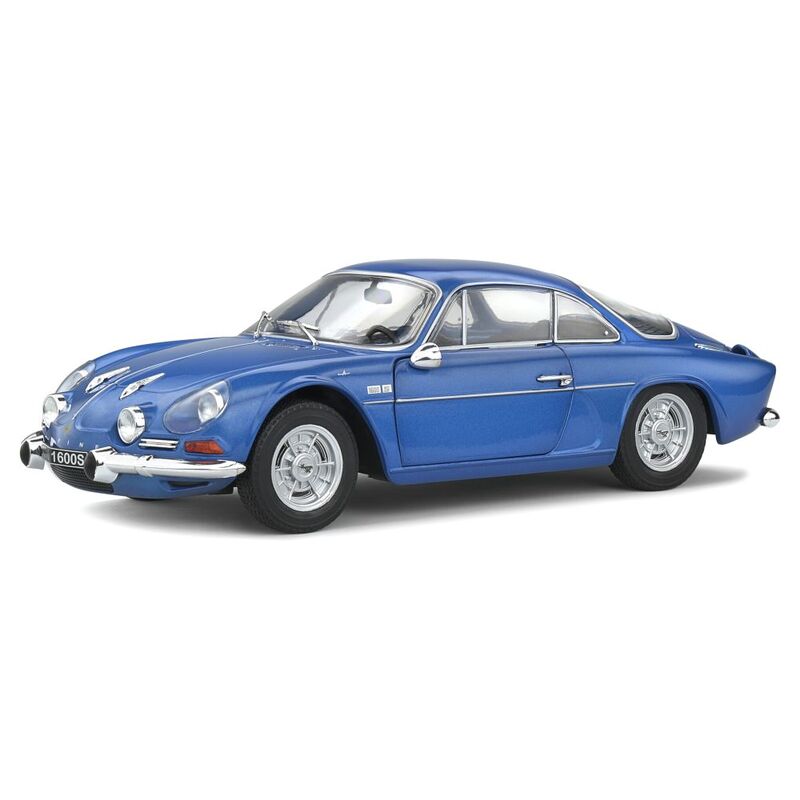 Solido Renault Alpine A110 1600S 1969 1.18 Blue Alpine Diecast Scale Model Car