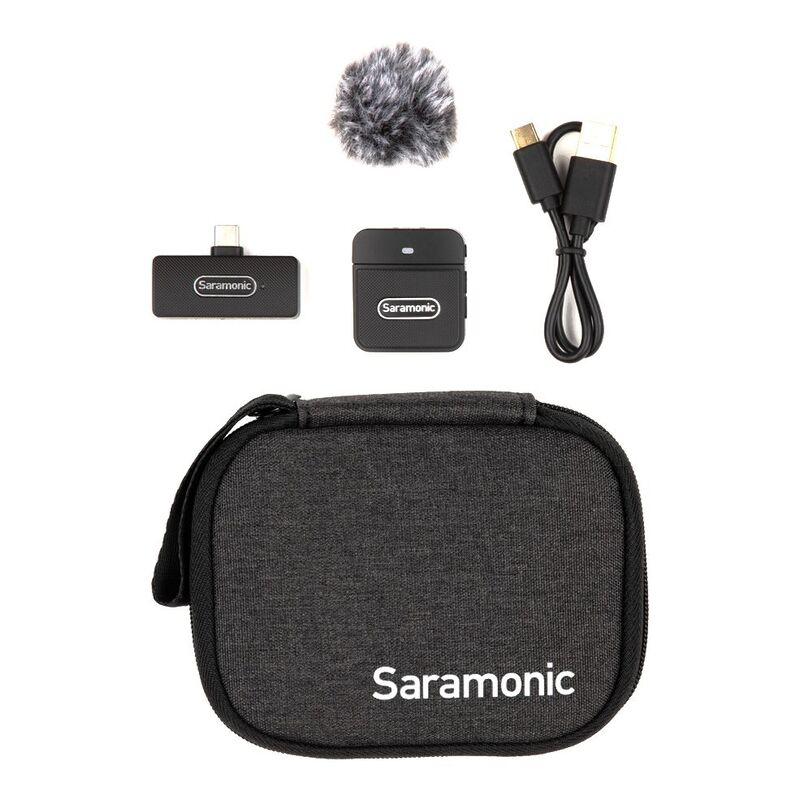 Saramonics Blink100 B5 Ultracompact 2.4GHz Dual-Channel Wireless Microphone System For Android