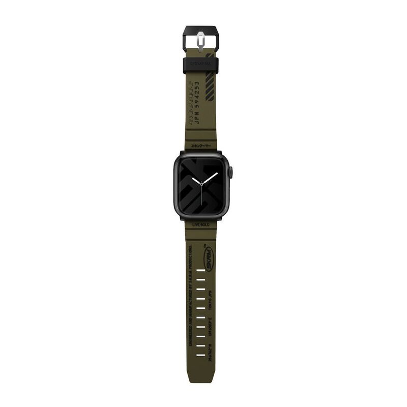 SkinArma Apple Watch Strap Shokku 42/44/45MM - Olive