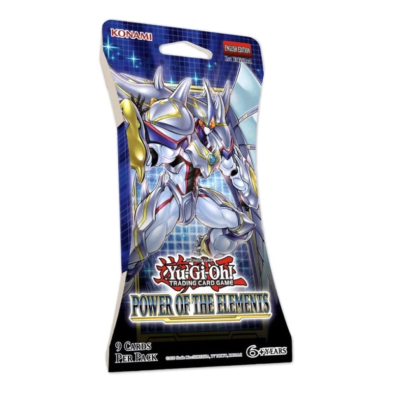 Yu-Gi-Oh! TCG Power Of The Elements Blister Pack (Single Pack - 9 Cards)