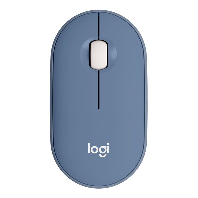 Logitech 910-006753 Pebble M350 Wireless Mouse - Blueberry