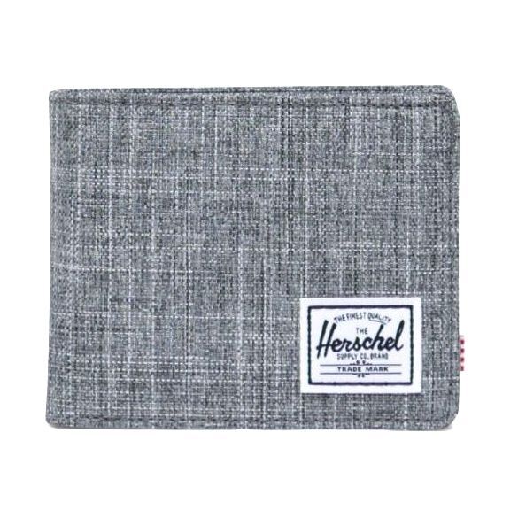 Herschel Roy Coin Classic RFID Wallet - Raven Crosshatch