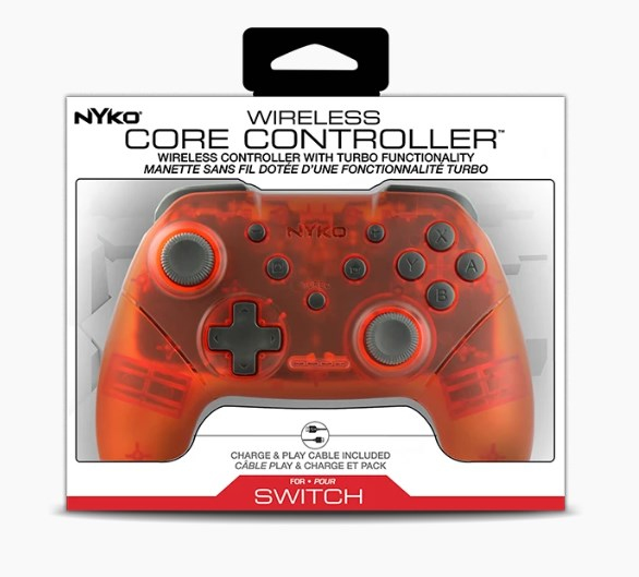 Nyko Wireless Core Controller Red for Nintendo Switch