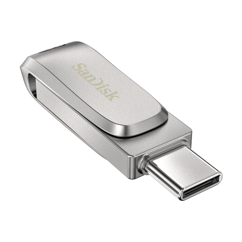 Sandisk 256GB Ultra-Dual Drive Luxe USB 3.1 Flash Drive USB Type-C/Type-A